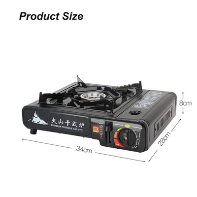 Outdoor Gas Stove with Suitcase (With Butane Can)