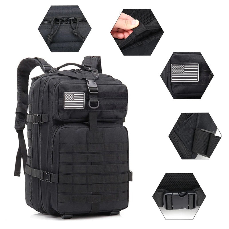 50L Large Capacity Army Military Tactical Backpack – Chaser.pk