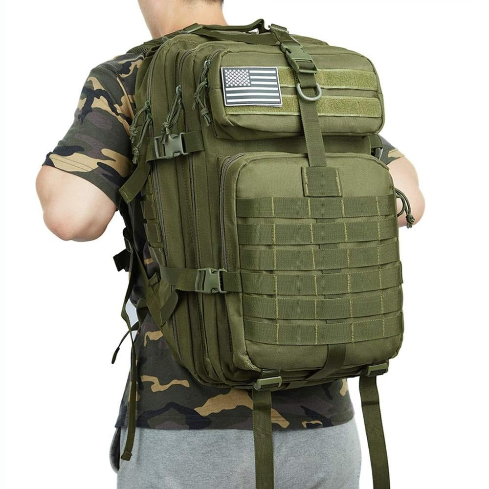50L Large Capacity Army Military Tactical Backpack