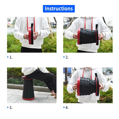 Retractable Stool Folding Chiar Outdoor Portable Stool