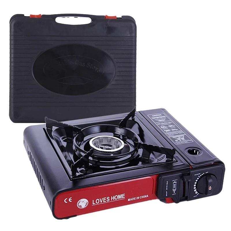 Outdoor Gas Stove with Suitcase (With Butane Can)