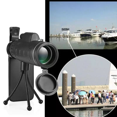 40X60 HD Monocular Telescope Dual Focus