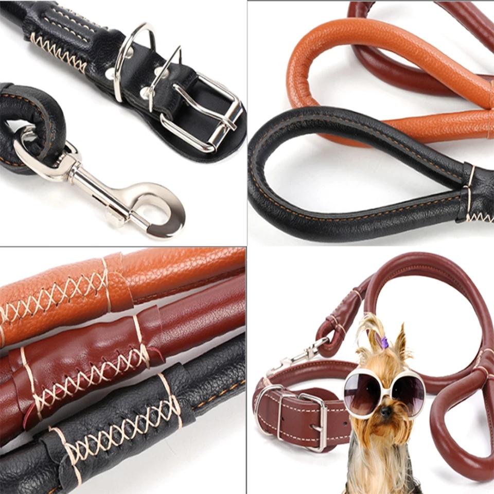 Genuine Leather Dog Belt