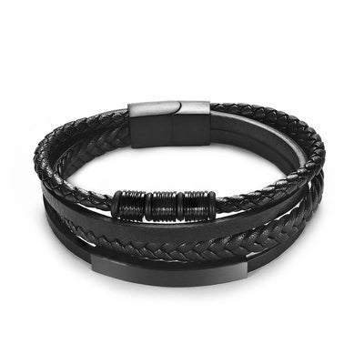 New Style Hand-woven Multi-layer Leather Bracelet