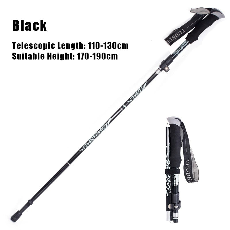 BUBUDA Folding Hiking Stick Portable Ultra Light Anti Shock Chaser.pk