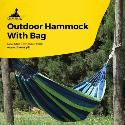 Outdoor Hammock With Bag