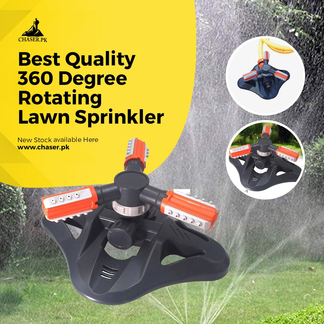 Best Quality 360 Degree Rotating Lawn Sprinkler – Chaser.pk