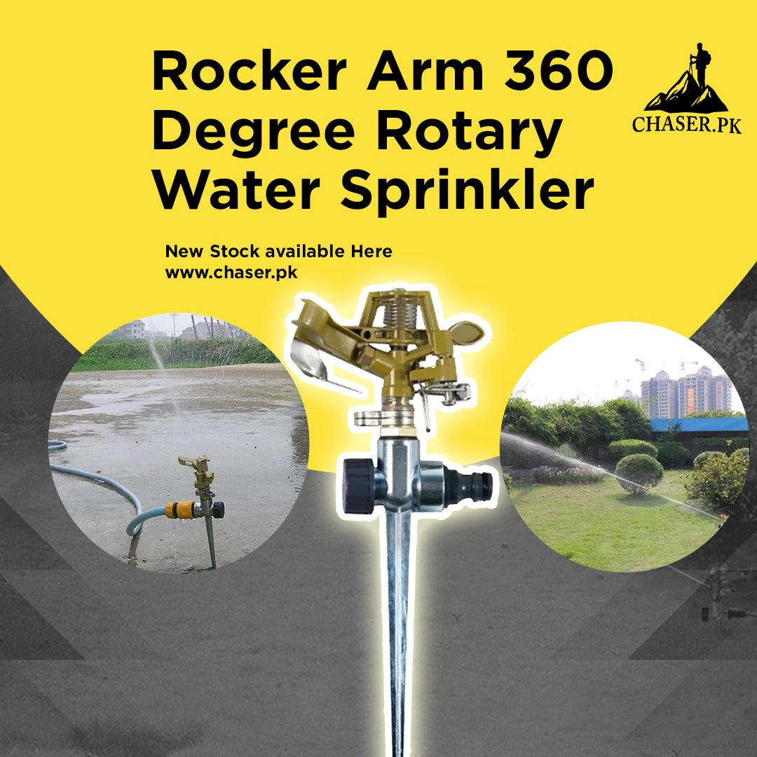 Rocker Arm 360 Degree Rotary Water Sprinkler