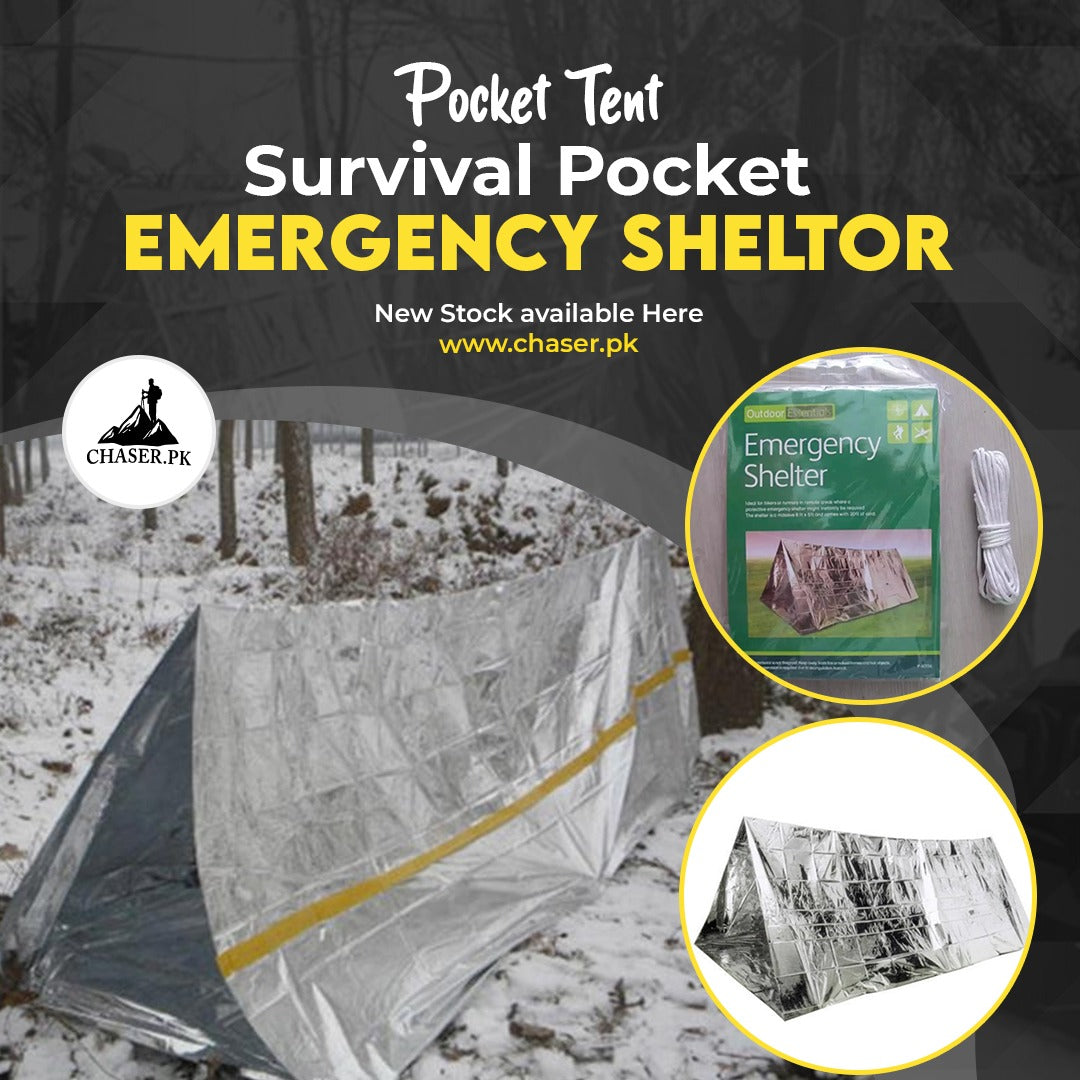 Pocket Tent – Survival Pocket Emergency Sheltor