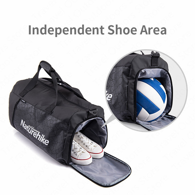 Naturehike Sport Fitness Gym Unisex Shoulder Duffel Handbag Dry Wet Separation