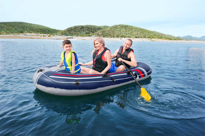 Bestway Inflatable Rafting Boat Set for 2+1