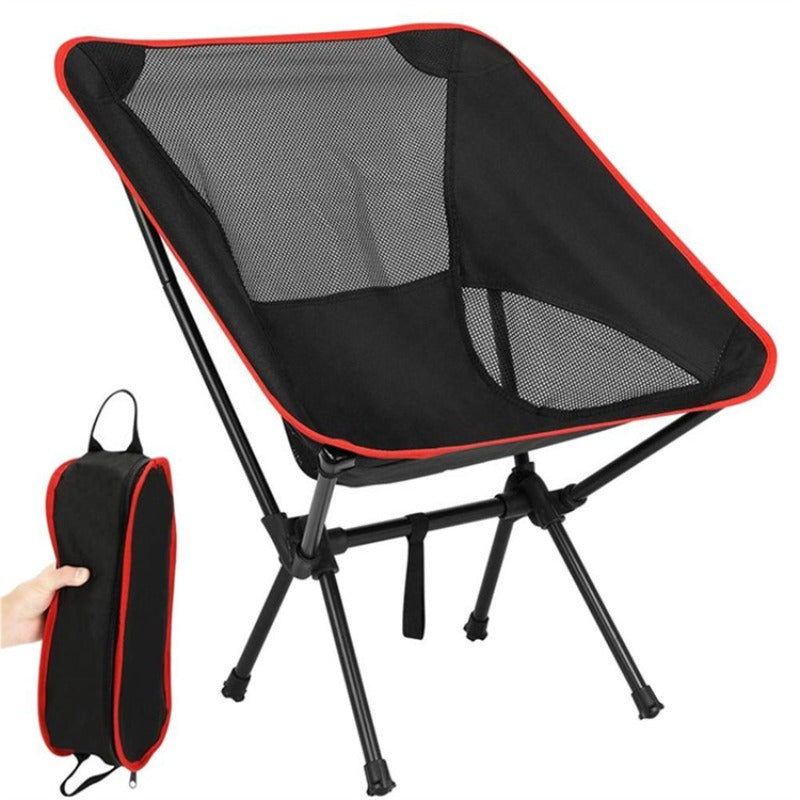Folding Camping Outdoor Chair Black