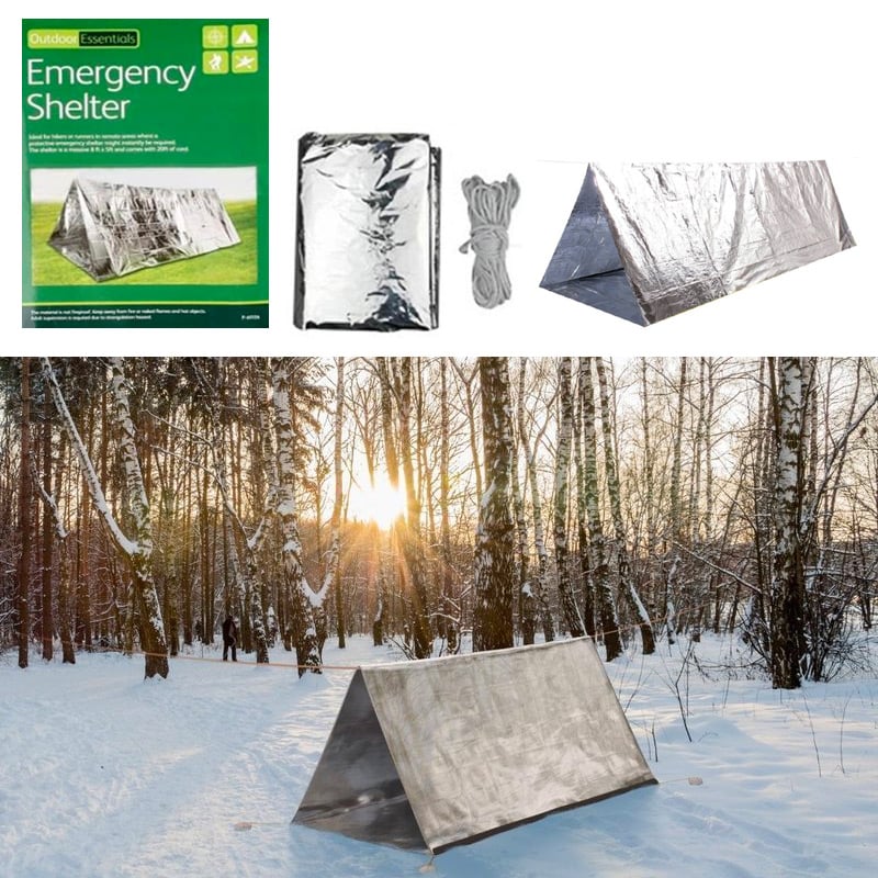 Emergency Thermal Reflective Tube Tent Shelter