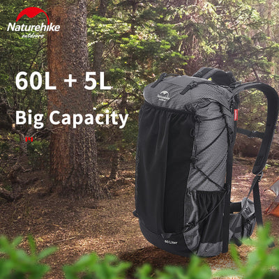 Naturehike 60L+5L Rock Series Backpack Dyneema Version