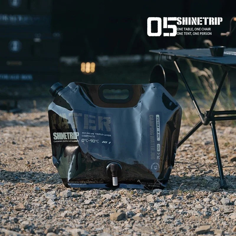 ShineTrip Outdoor Camping Large Capacity Handheld 8L Water Bag