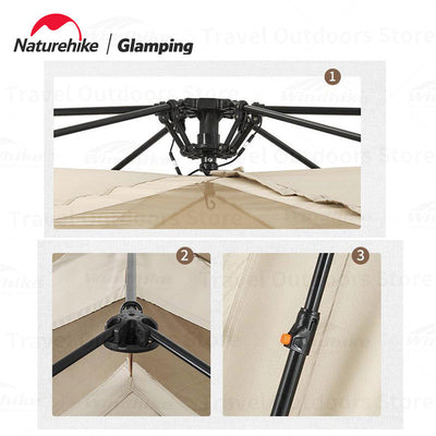 Naturehike New Village17 Automatic Tent Outdoor Camping Large Space