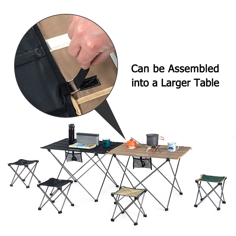 Naturehike Outdoor Portable Roll Up Foldable Table Ultralight