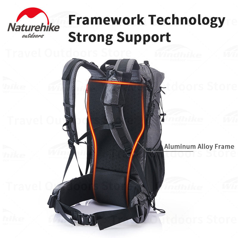 Naturehike 60L+5L Rock Series Backpack Dyneema Version