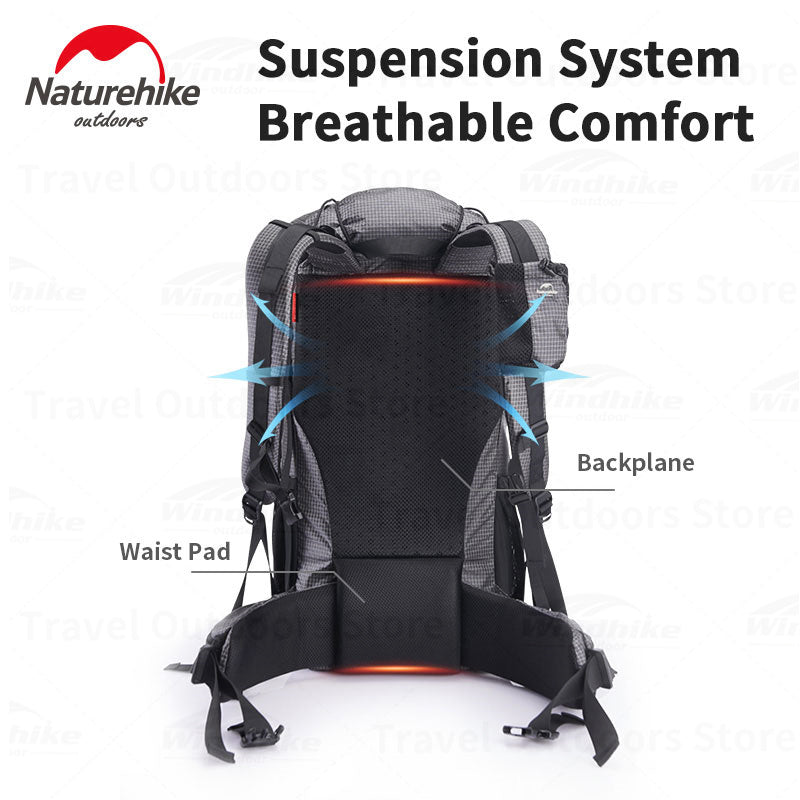 Naturehike 60L+5L Rock Series Backpack Dyneema Version