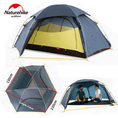 Naturehike Cloud-Peak 2 People 4-Season Camping Tent