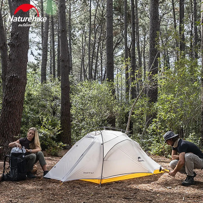 naturehike 10d tent Naturehike 10D Silicone Cloud Up Wings2 Portable Ultralight Tent – Chaser.pk