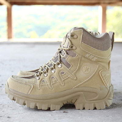 KKK Hiking Shoes Tactical Camping Mountain Boots Breathable