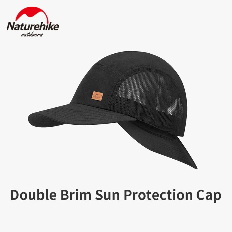 Naturehike UPF50+ Sun Protection Breathable Double Brim Hat Baseball C –