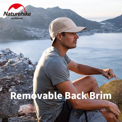 Naturehike UPF50+ Sun Protection Breathable Double Brim Hat Baseball Caps