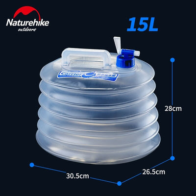 Naturehike Outdoor Camping Foldable Bucket Collapsible Water Bag Container