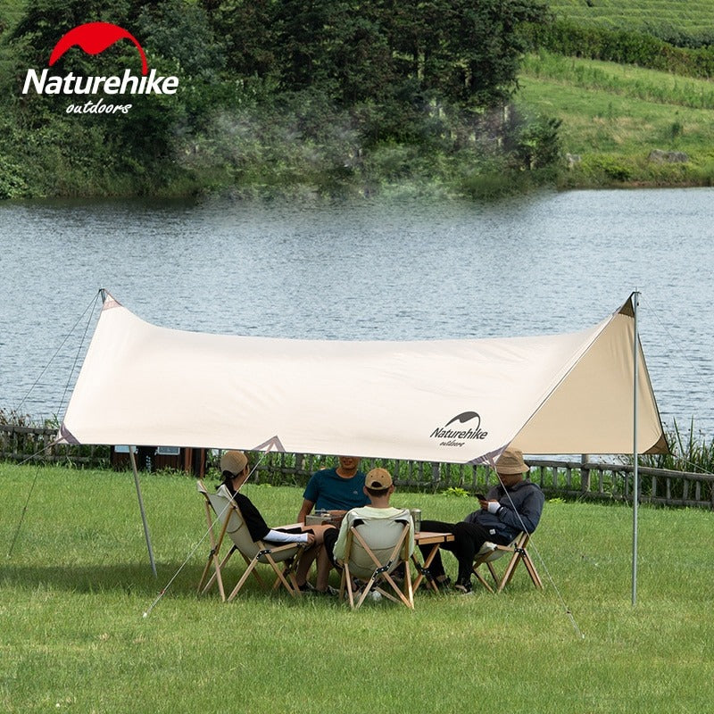naturehike tarp Naturehike 4-6 Person Large Outdoor Canopy, Shelter Tarp – Chaser.pk