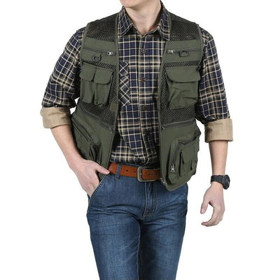 Men Tactical Outdoor Vest