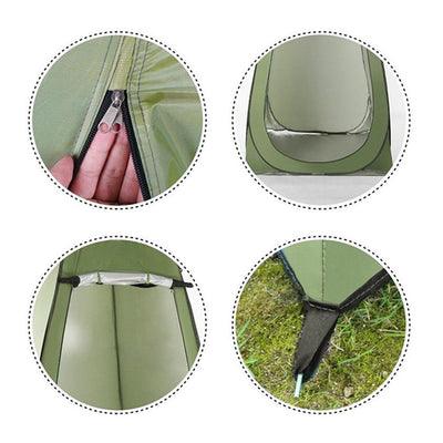 New Portable Privacy Shower, Toilet, Dressing  Camping Popup Tent