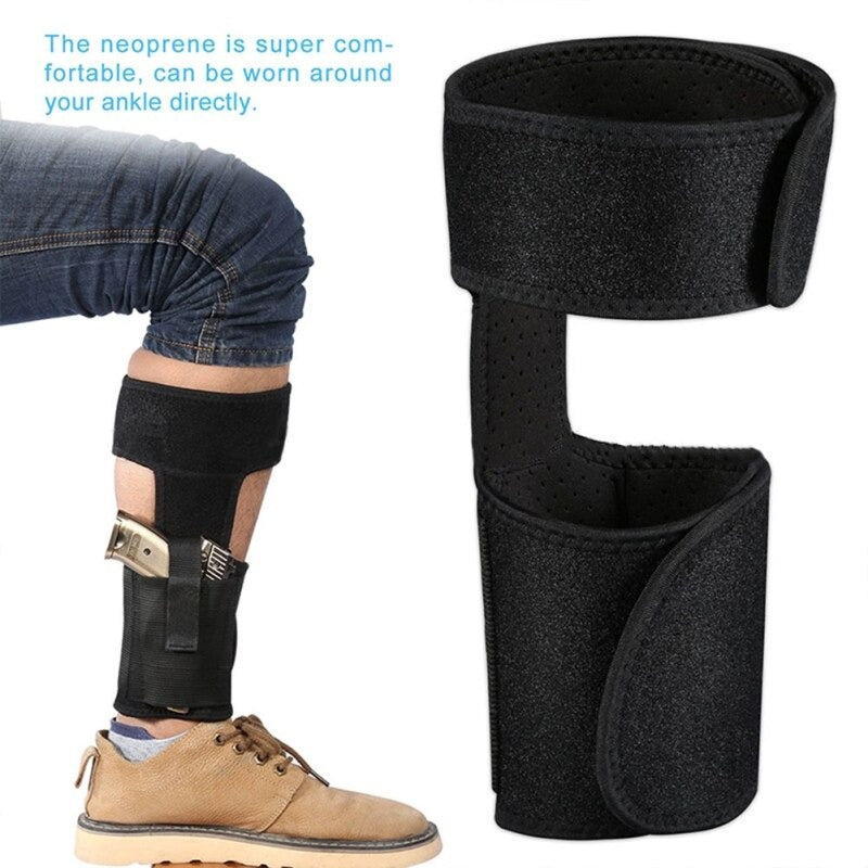 Tactical Padded Concealed Ankle Holster Strap