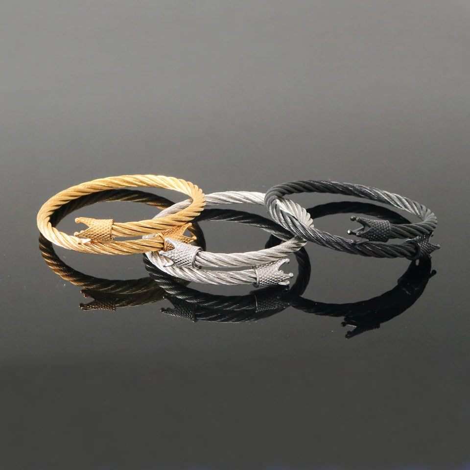 New Crown Stainless Steel Bracelet