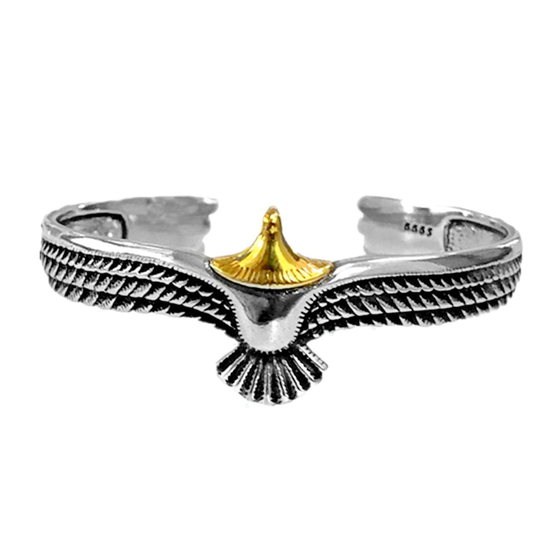 Vintage Viking Raven Eagle Bracelet Bangle